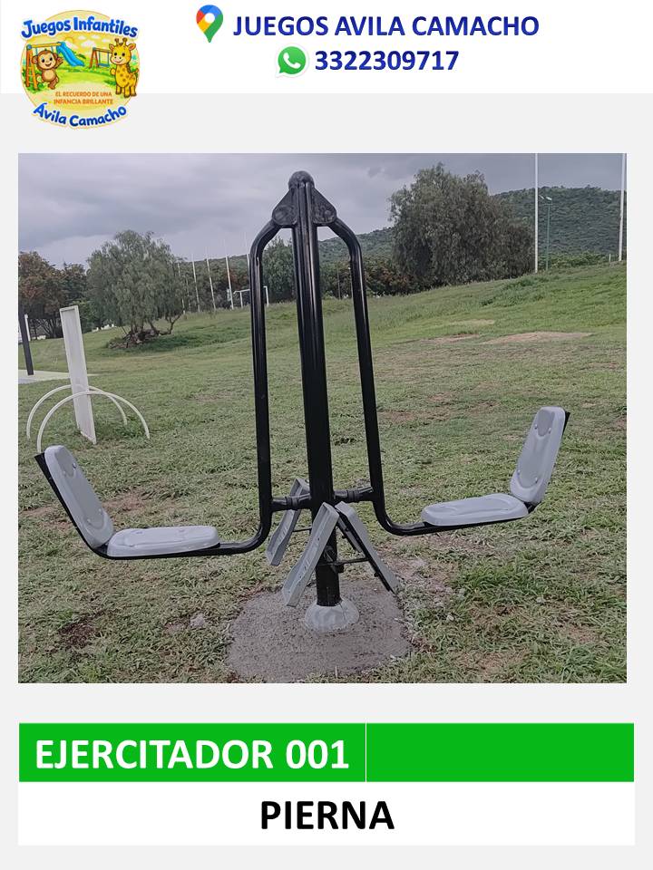 ejercitador pierna doble